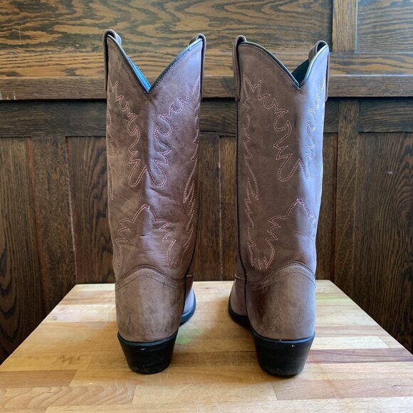 Old West SCL 7014 Cowboy Boots Size 10 - Picture 6 of 7